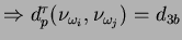 $d_{1a}, d_{1b}, d_{2a}, d_{2b}, d_{3a}, d_{3b}$